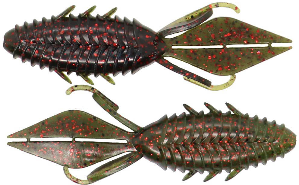 Xzone Adrenaline Bug 4 inch Soft Plastic Creature Bait 8 pack - TACKLE WAREHOUSE AMERICA​