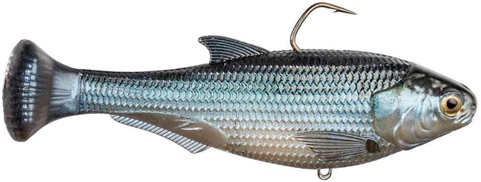 Z-Man Shadtron Line Through Slow Sinking Swimbait - 6 Inch - TACKLE WAREHOUSE AMERICA​
