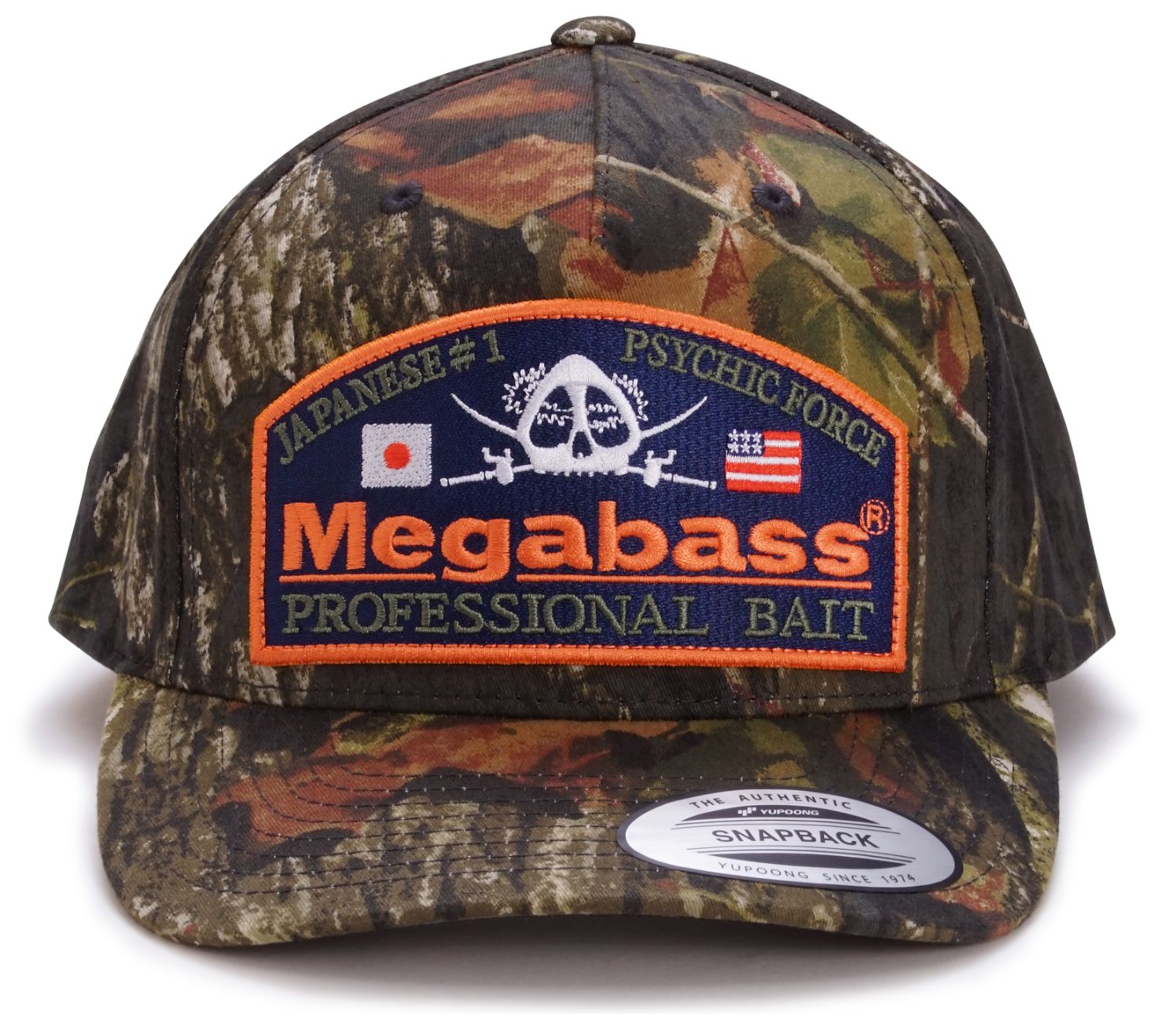 Megabass Psychic Camo Snapback Hat - TACKLE WAREHOUSE AMERICA​