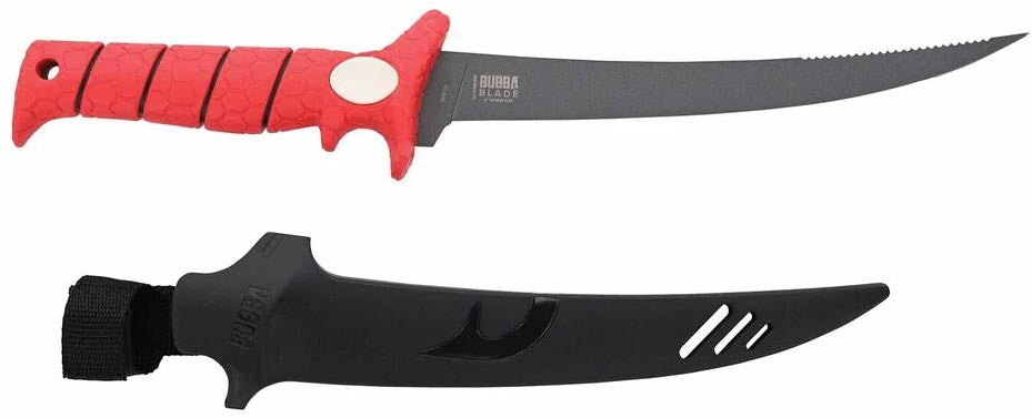 Bubba Tapered Flex Serrated Back Fillet Knife - 9 Inch - TACKLE WAREHOUSE AMERICA​