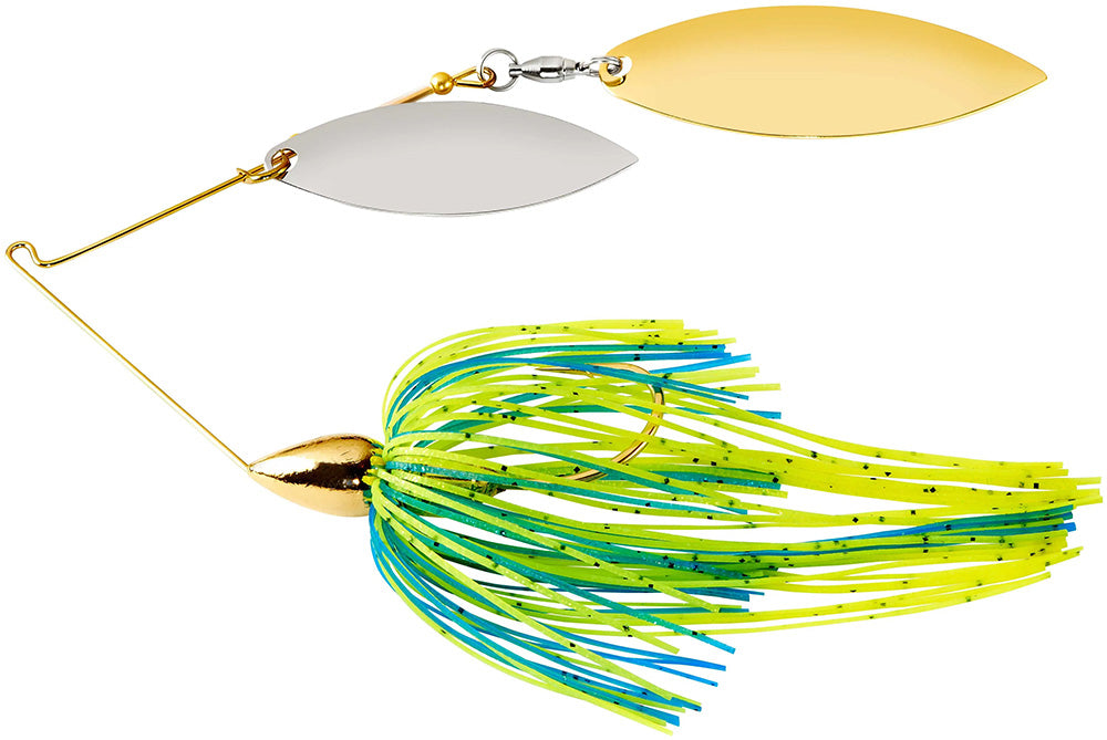 War Eagle Double Willow Gold Frame Spinnerbait - 1/2 oz - TACKLE WAREHOUSE AMERICA​
