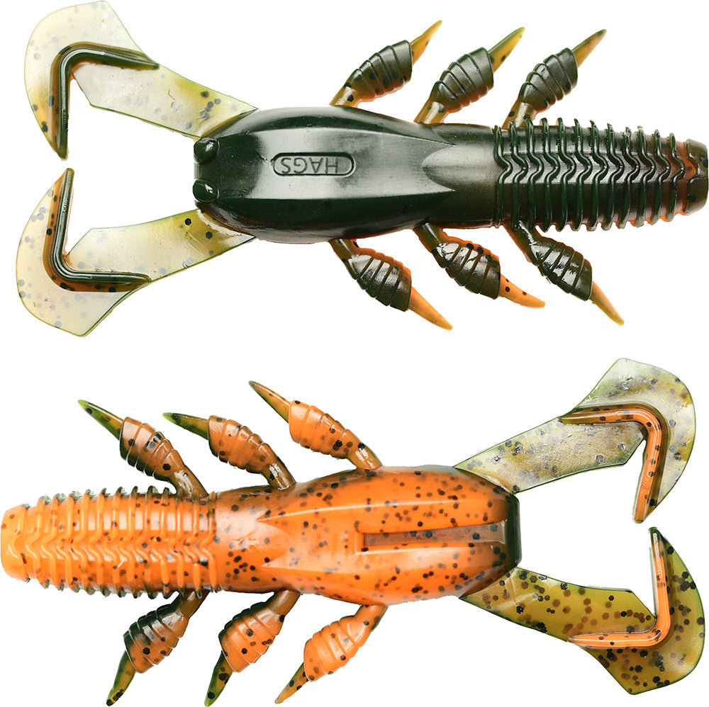 Hag's Baits Cyclone Craw - 3.4 Inch - TACKLE WAREHOUSE AMERICA​