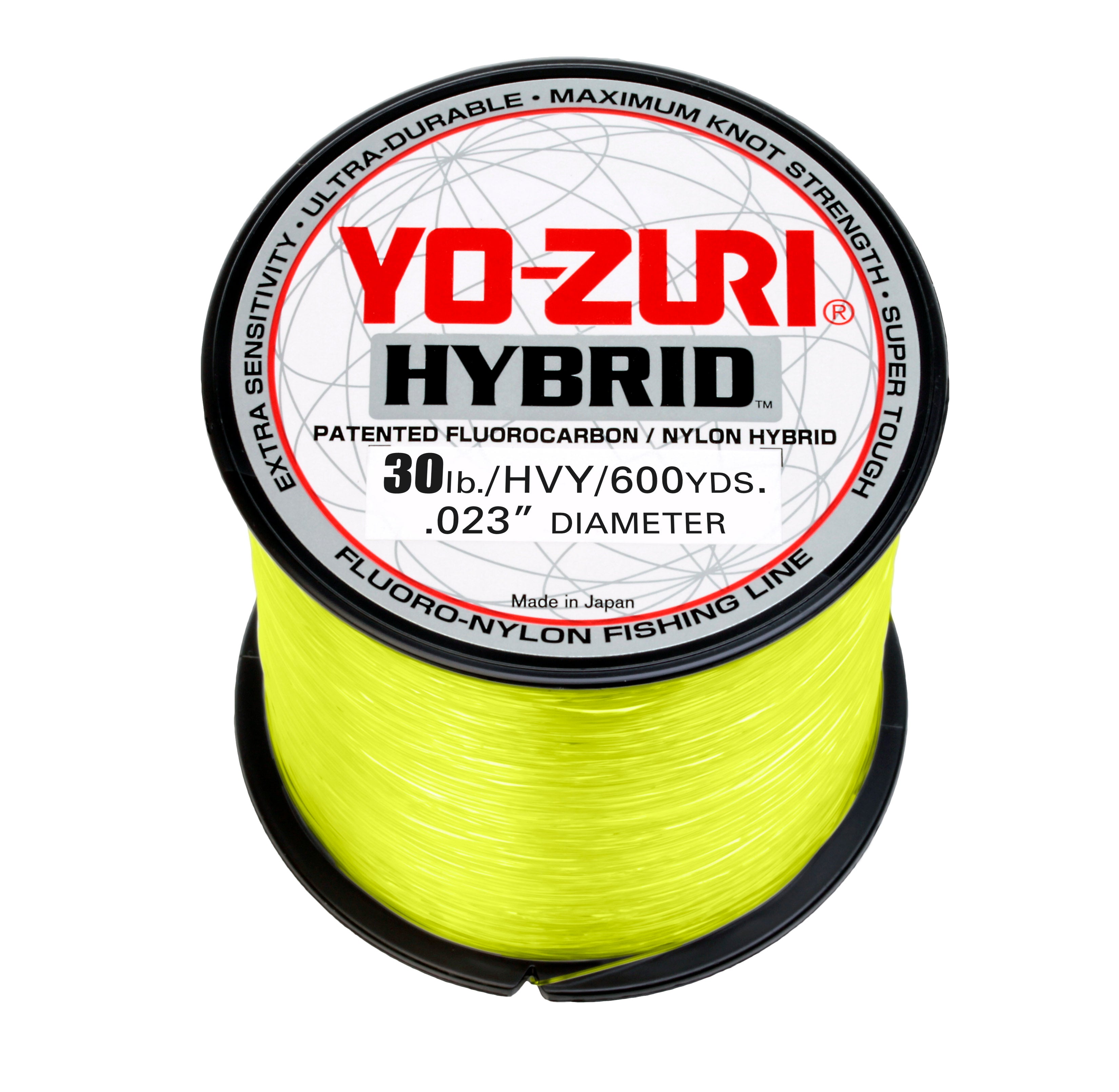 Yo-Zuri Hybrid Hi-Vis Yellow 600 Yards - TACKLE WAREHOUSE AMERICA​