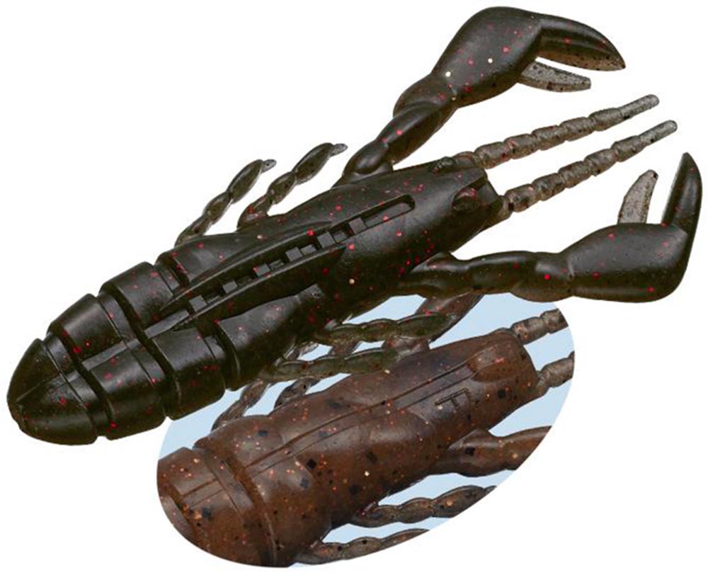 Evergreen Claw Motion Soft Plastic Craw - 3 Inch - TACKLE WAREHOUSE AMERICA​