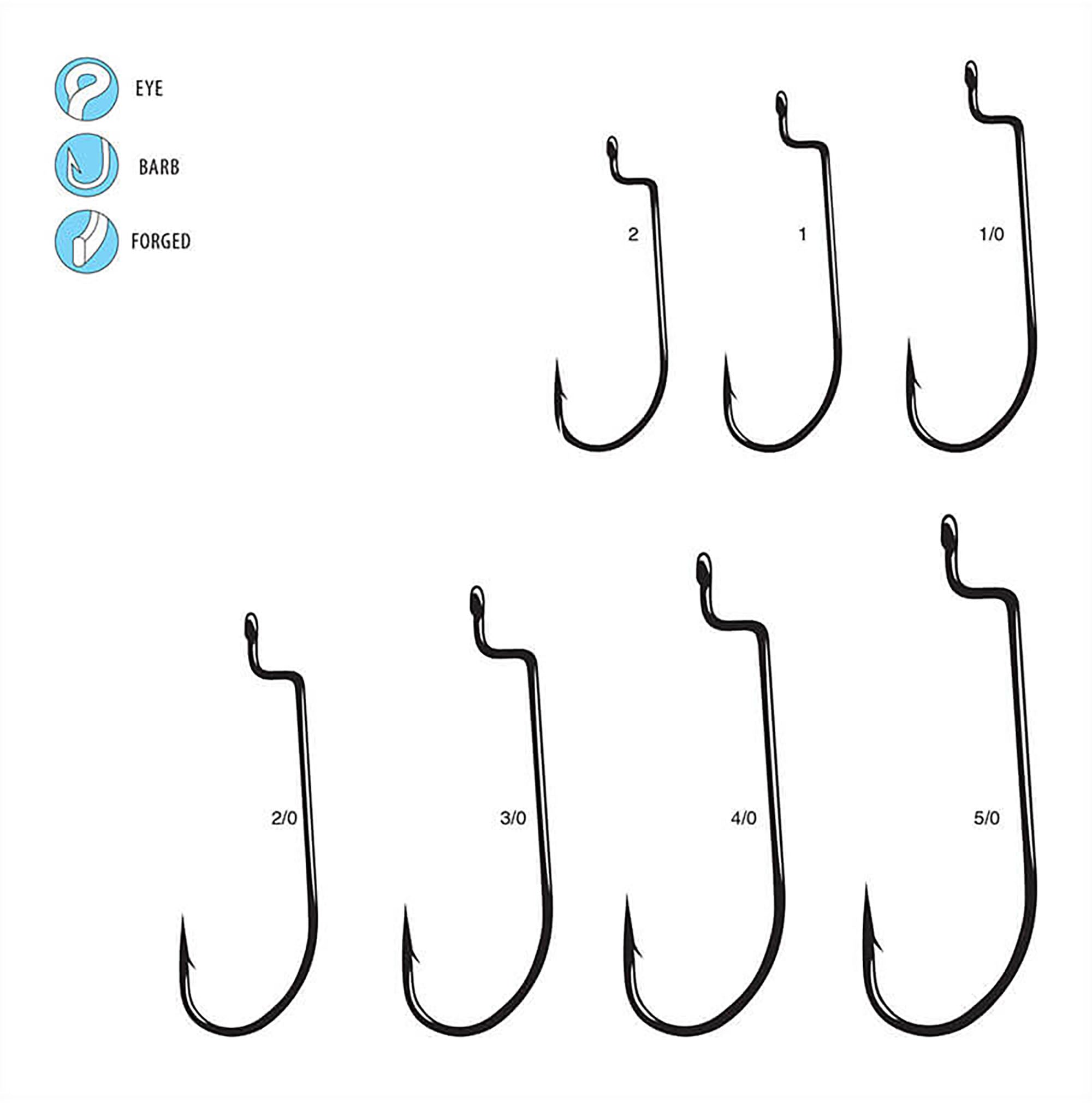 Gamakatsu O'Shaughnessy Bend OP Nano Alpha Worm Hooks - TACKLE WAREHOUSE AMERICA​