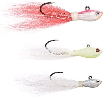 Eagle Claw Trokar Pro-V Bucktail Hair Jig Assortment Pack - TACKLE WAREHOUSE AMERICA​
