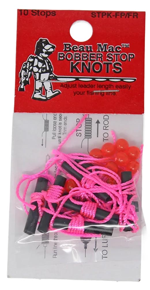 Beau Mac Bobber Stop Knots w/Beads - 10 Pack - TACKLE WAREHOUSE AMERICA​