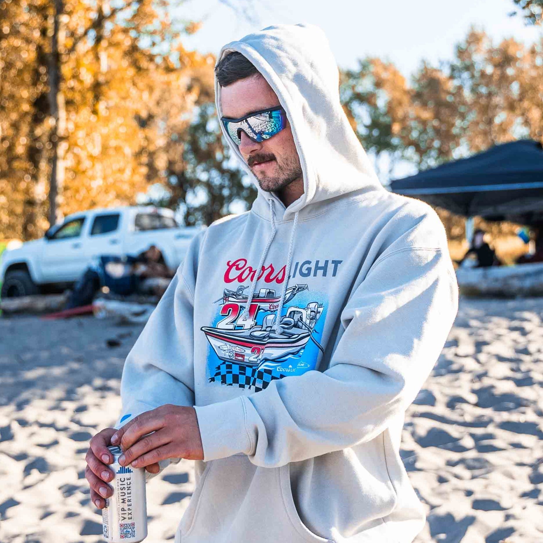 STLHD Men’s X Coors Light Fast Lane Premium Hoodie - TACKLE WAREHOUSE AMERICA​
