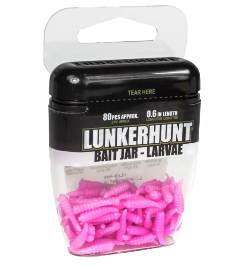 Lunkerhunt Larvae Bait Jar 1/3 oz. - TACKLE WAREHOUSE AMERICA​