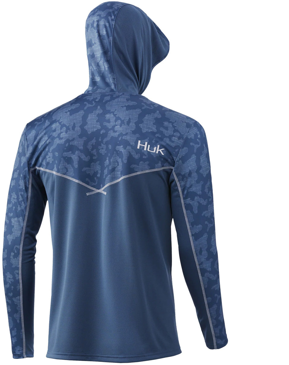 Huk Icon X Running Lakes Tech Hoodie - TACKLE WAREHOUSE AMERICA​