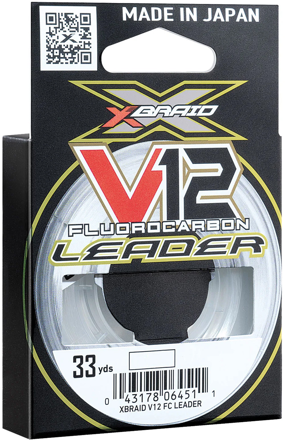 Daiwa X-Braid V12 Fluorocarbon Leader - 33 Yard Spools - TACKLE WAREHOUSE AMERICA​