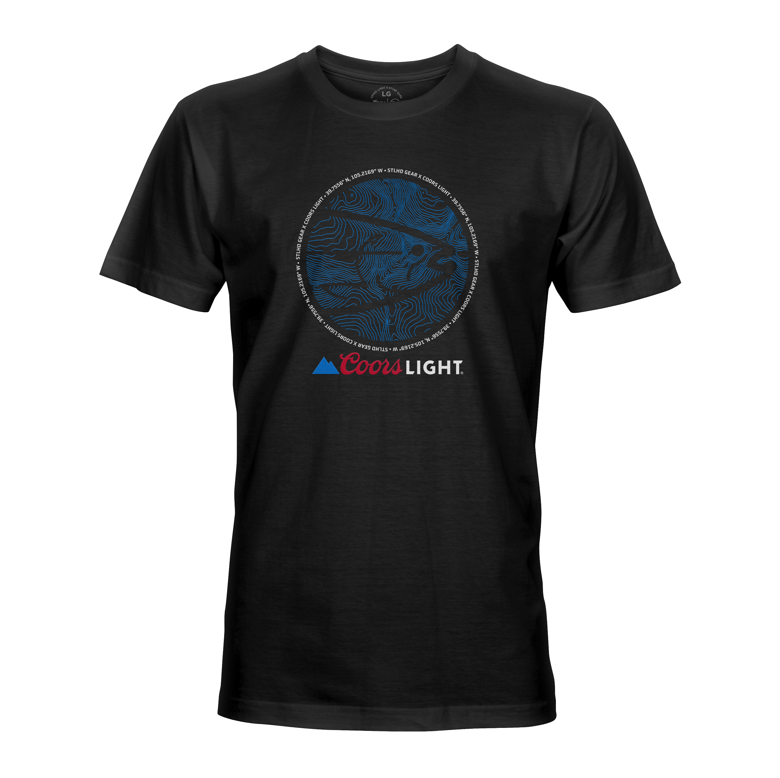 STLHD Men’s X Coors Light Coordinates Tee - TACKLE WAREHOUSE AMERICA​