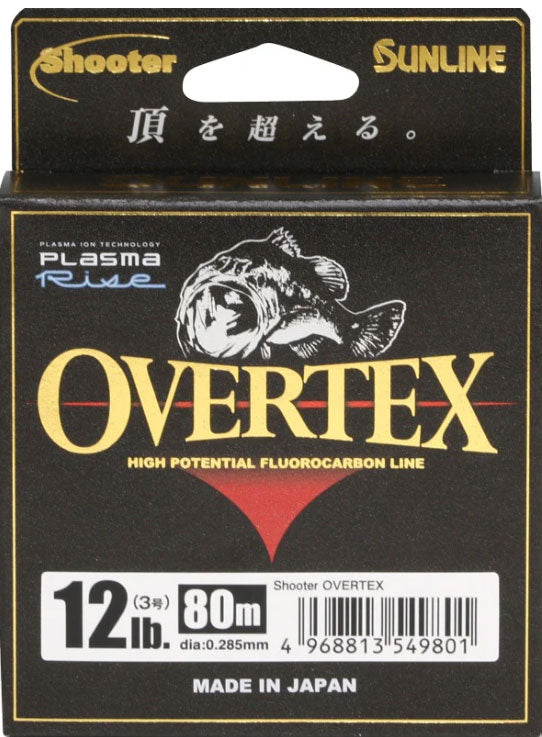 Sunline Shooter Overtex Fluorocarbon Standard Spool - 87 Yards - TACKLE WAREHOUSE AMERICA​