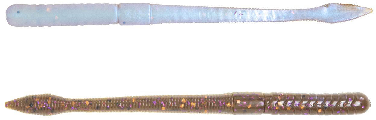 Xzone MuscleBack Fat Finesse Worm 6 inch 8 pack - TACKLE WAREHOUSE AMERICA​