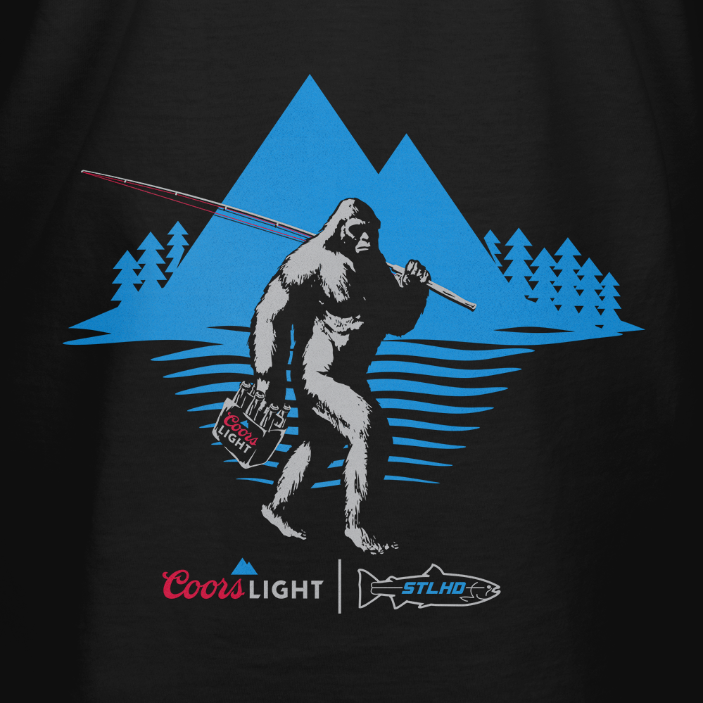 STLHD Men’s X Coors Light BeerFoot Tee - TACKLE WAREHOUSE AMERICA​