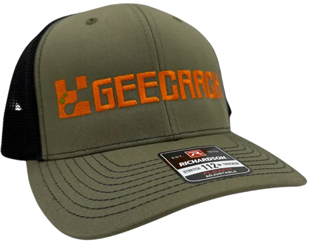Geecrack Logo Richardson 112 Hat - TACKLE WAREHOUSE AMERICA​