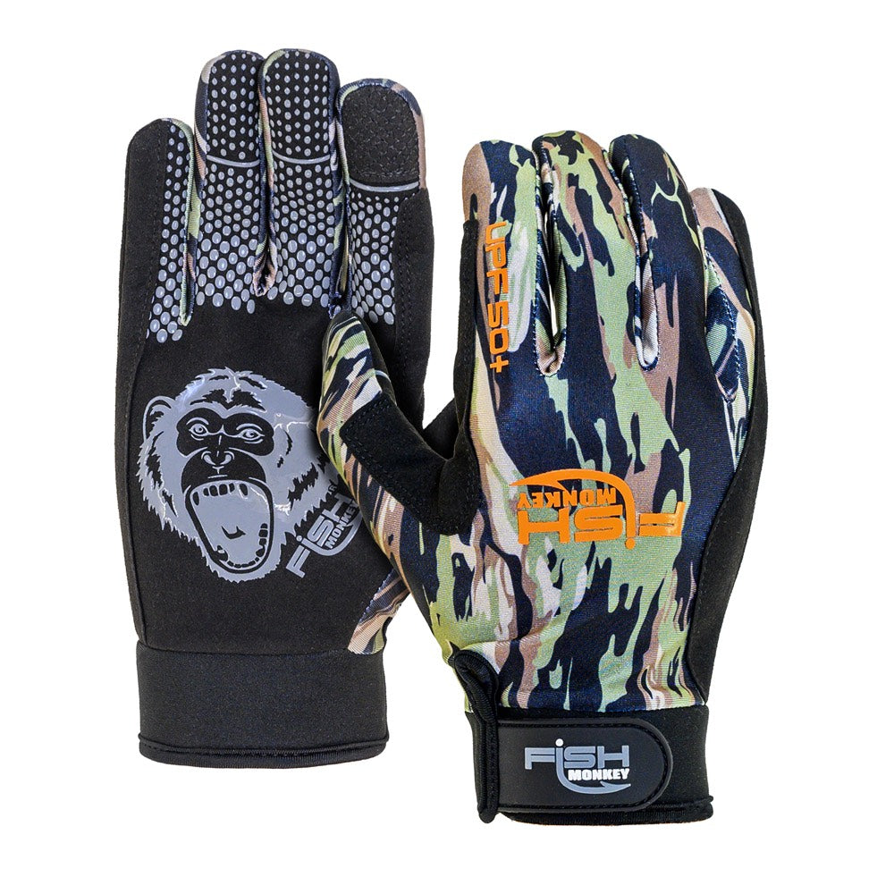 Fish Monkey Free Style Custom Fit Gloves - TACKLE WAREHOUSE AMERICA​