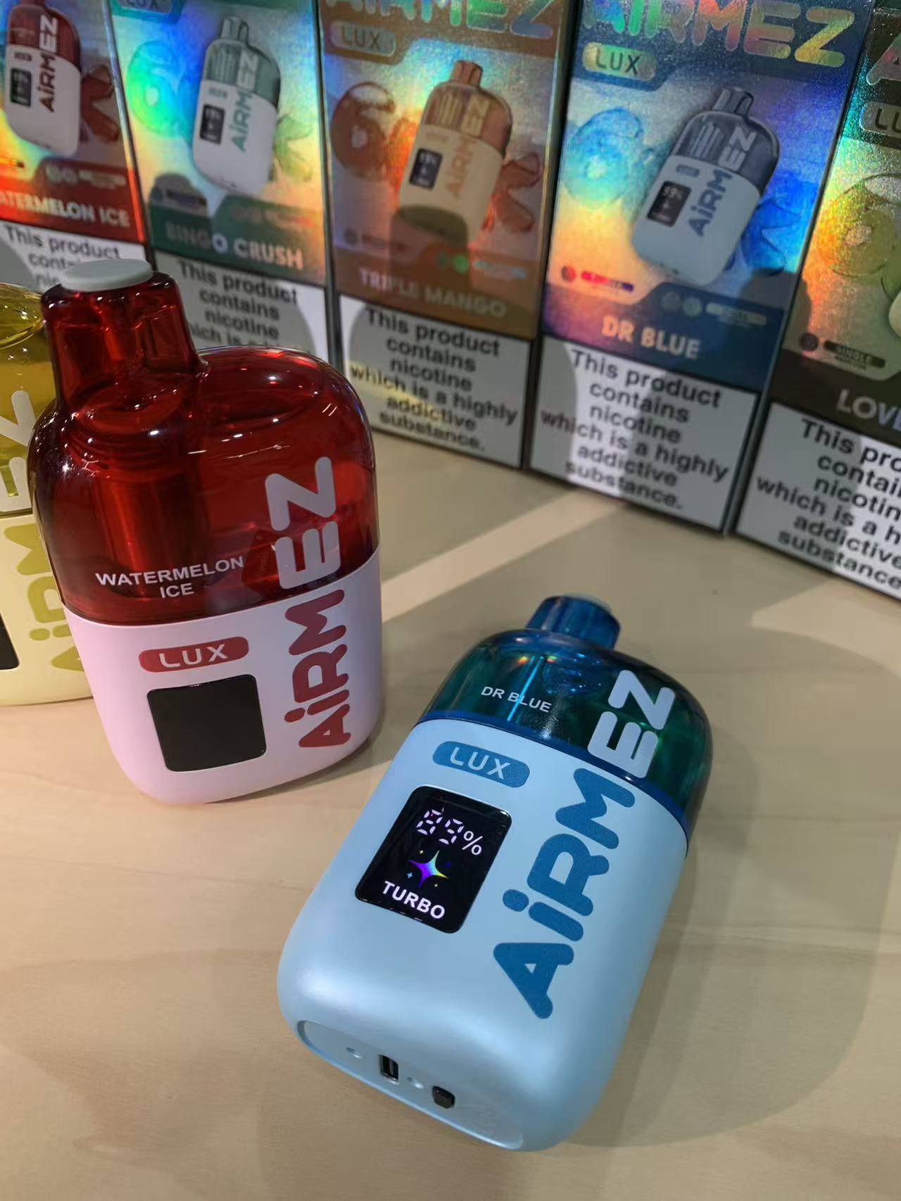 Airmez Lux 60000 Puffs Disposable Vape - Dual Mode - EU Stock