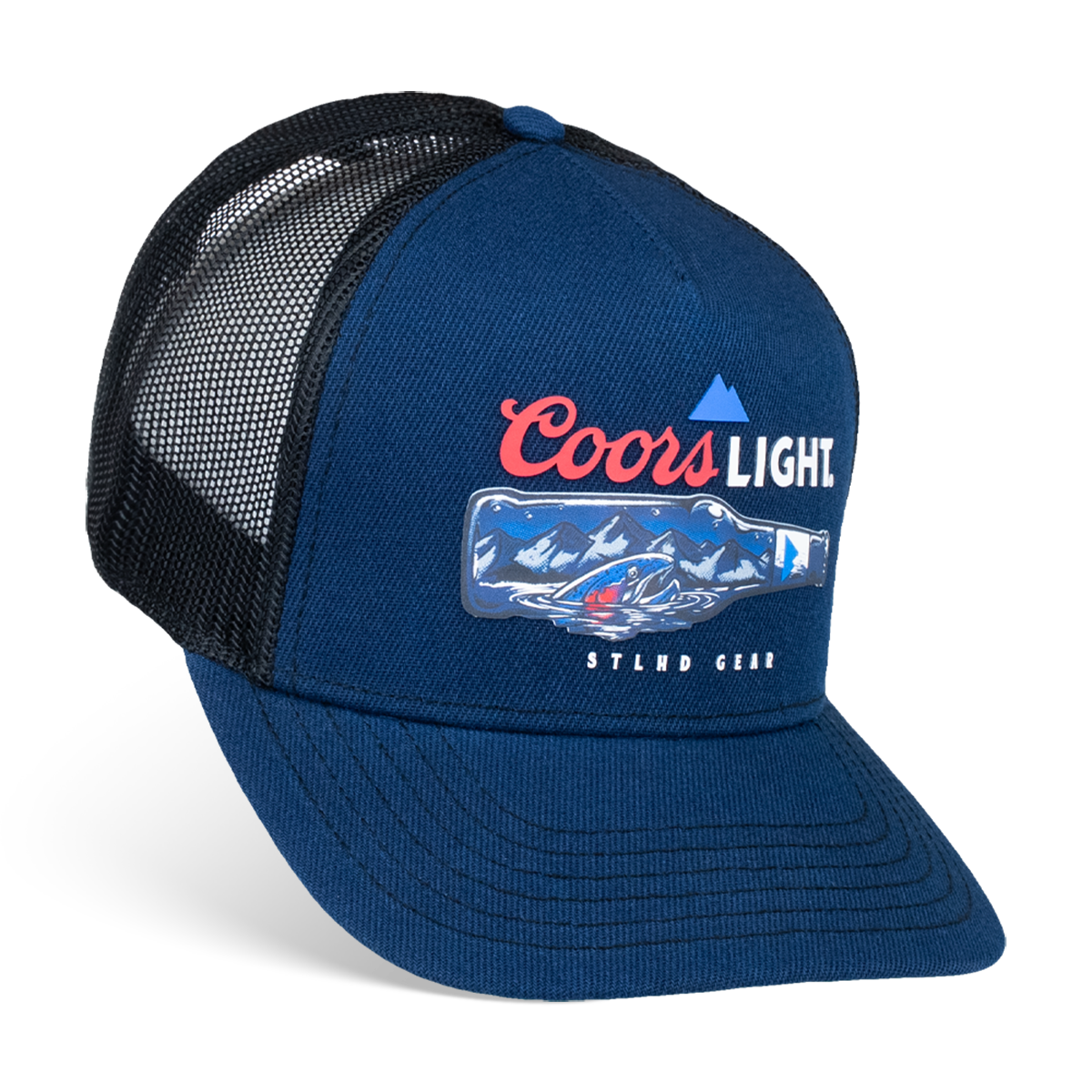 STLHD X Coors Light Bottlescape Trucker - TACKLE WAREHOUSE AMERICA​