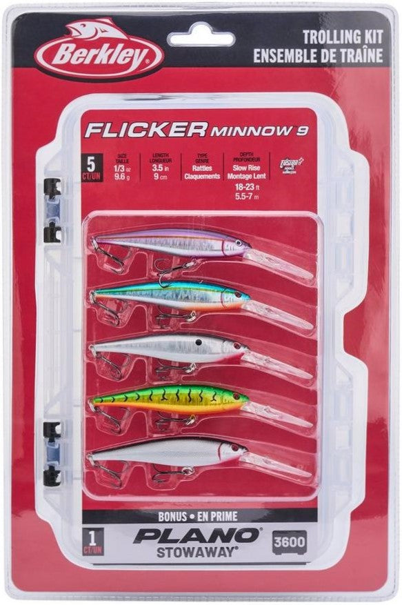 Berkley Flicker Minnow Trolling Pack - TACKLE WAREHOUSE AMERICA​