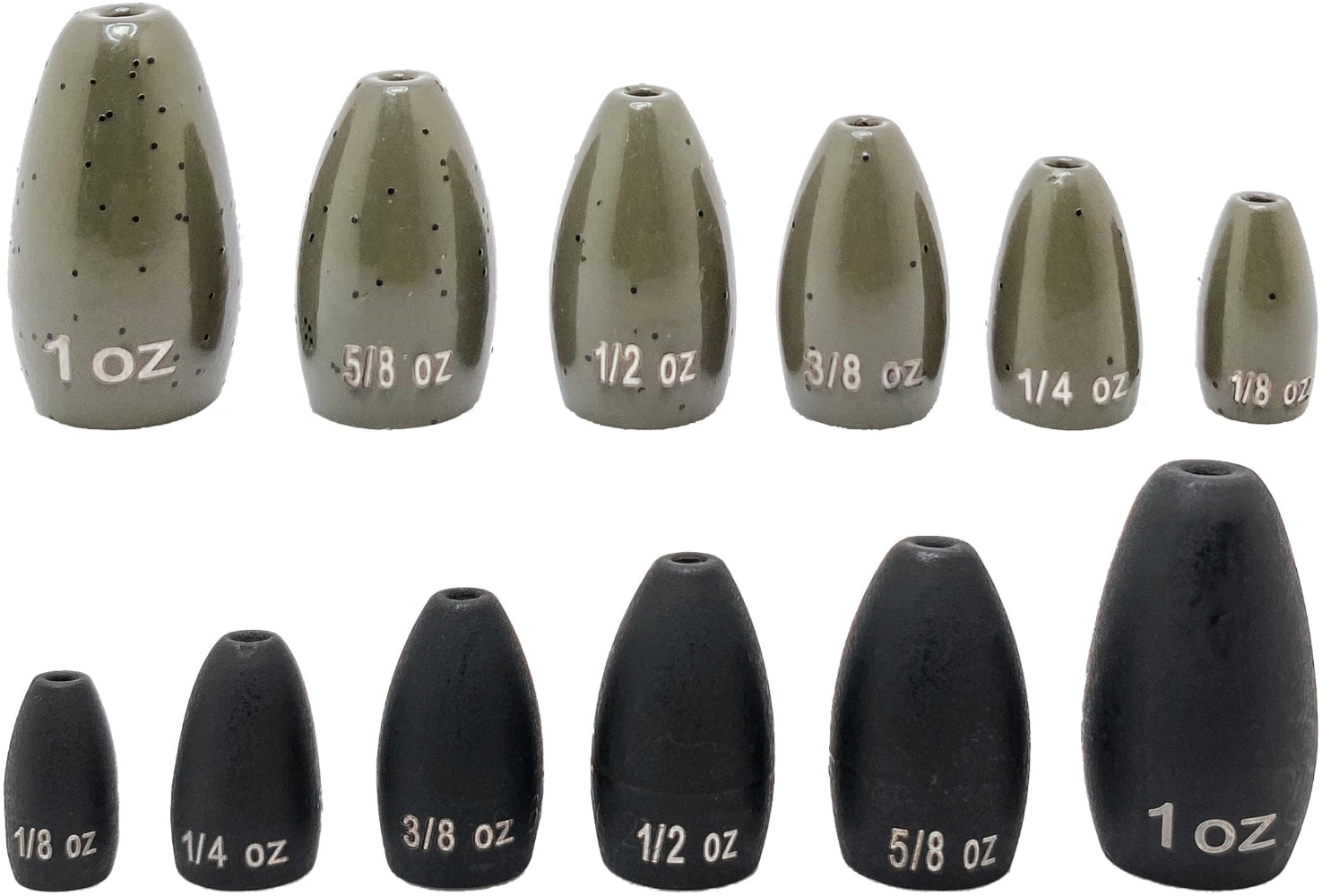 Departure Outdoors Tungsten Flipping Weights - 5 Pack - TACKLE WAREHOUSE AMERICA​