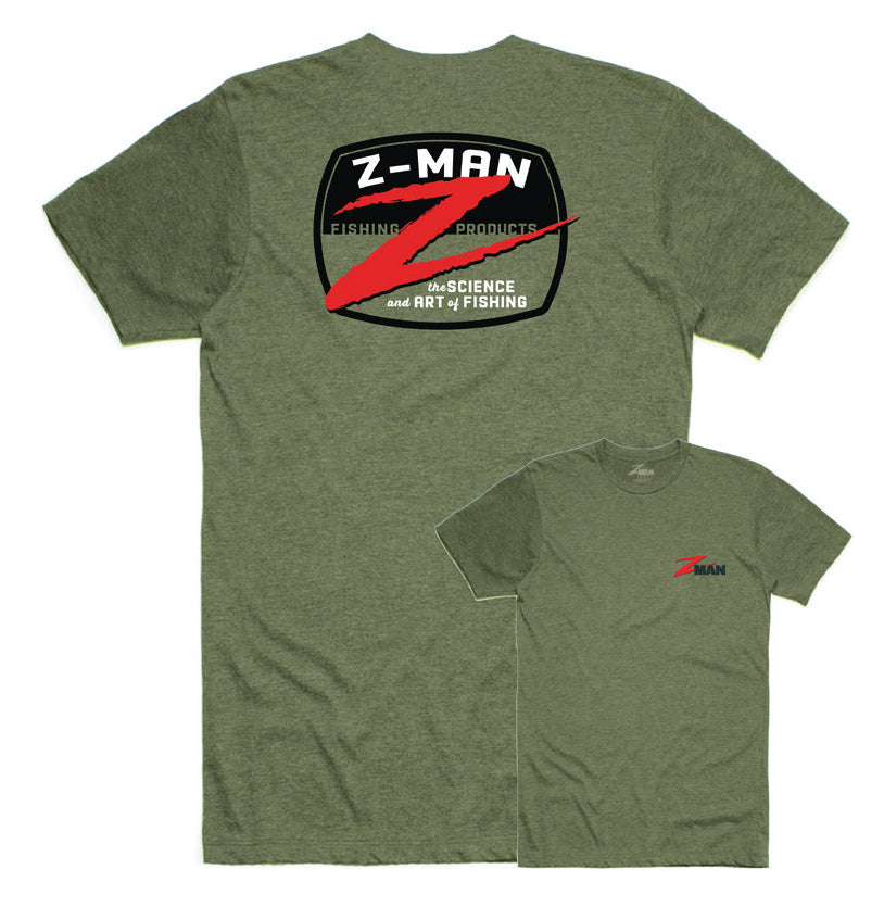 Z-Man Z-Badge Logo TeeZ Short Sleeve T-Shirt - TACKLE WAREHOUSE AMERICA​