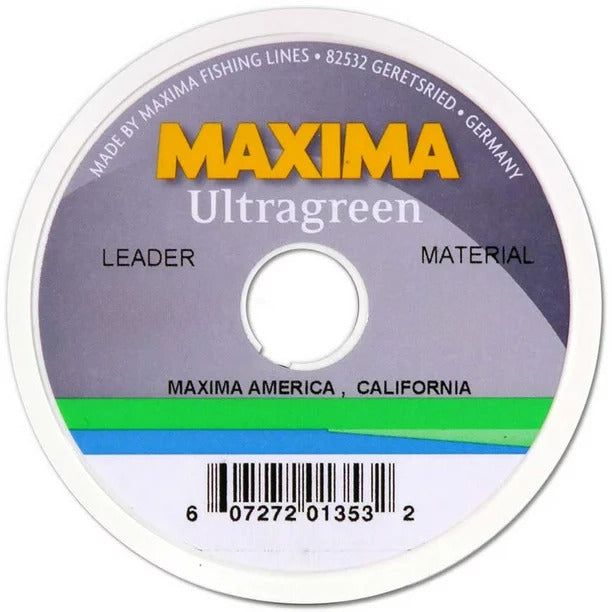 Maxima Ultragreen Copolymer Monofilament Leader Wheel - TACKLE WAREHOUSE AMERICA​