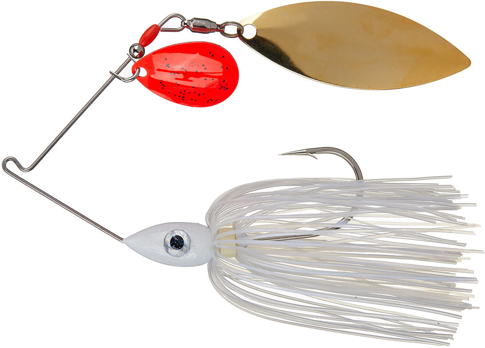 Nichols Lures Pulsator Kicker Series Tandem Colorado Willow Spinnerbait - 3/8 oz - TACKLE WAREHOUSE AMERICA​