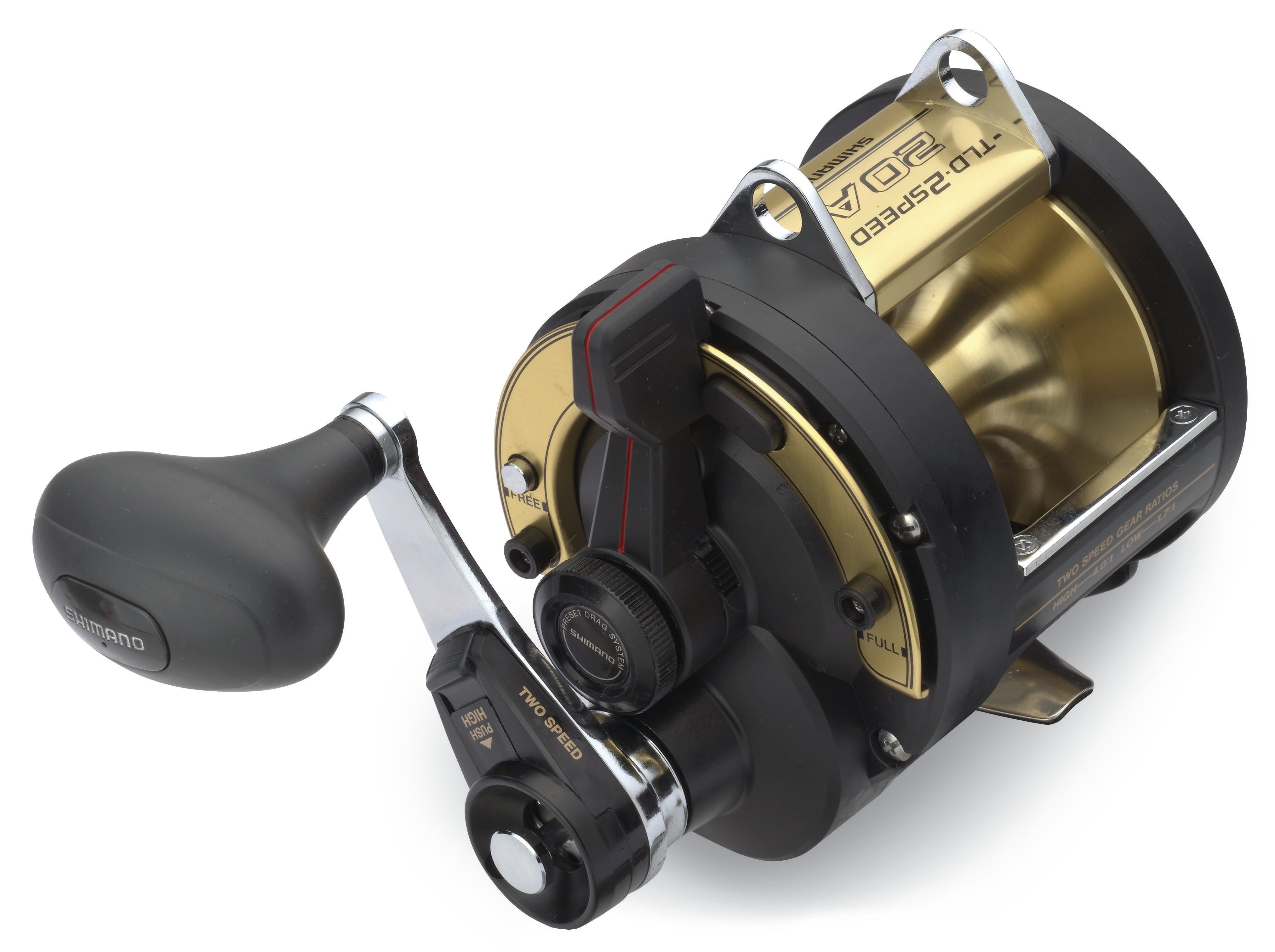 Shimano TLD II 2-Speed Lever Drag Conventional Reels - TACKLE WAREHOUSE AMERICA​