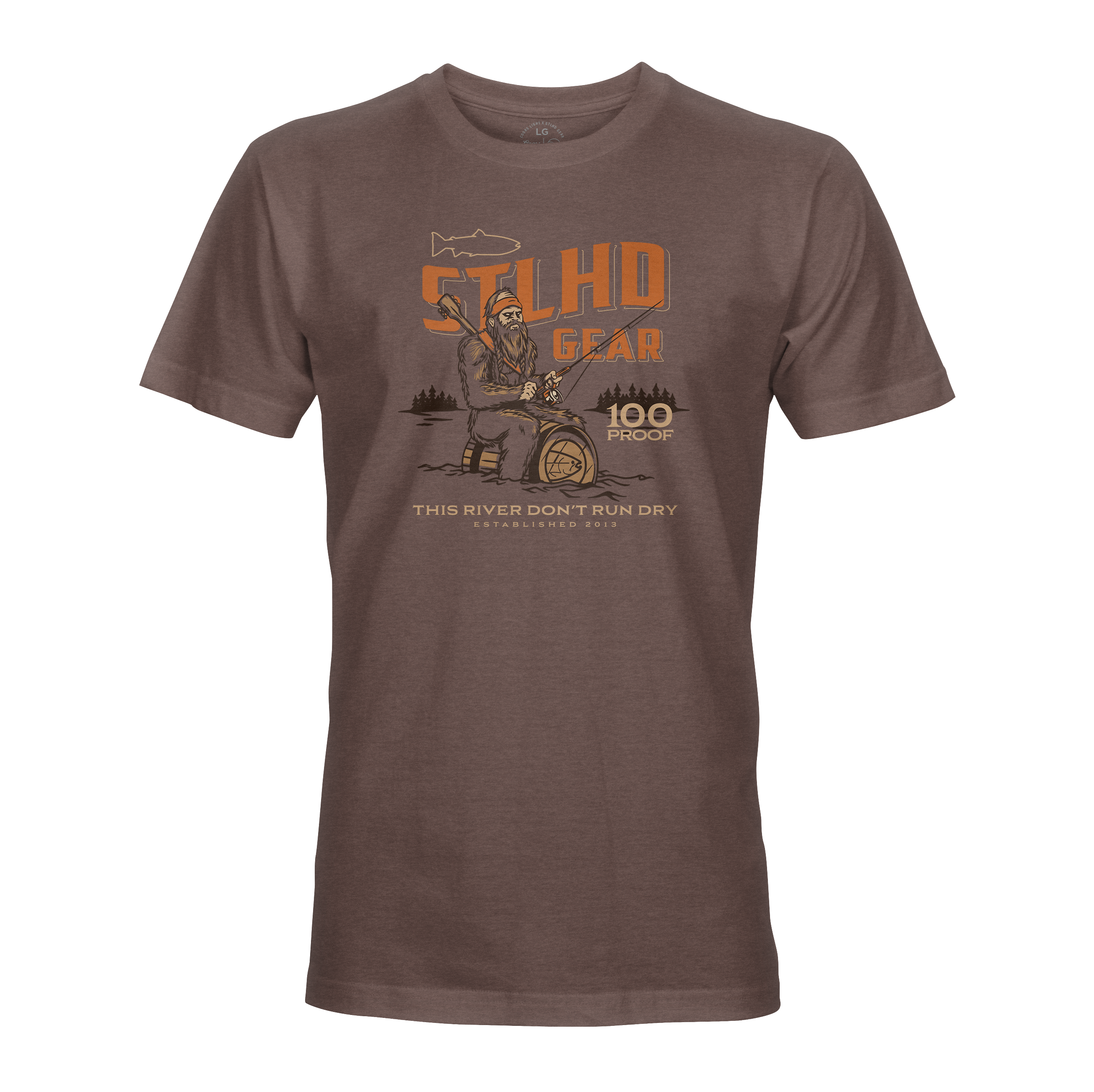STLHD Men’s Whiskey River T-Shirt - TACKLE WAREHOUSE AMERICA​