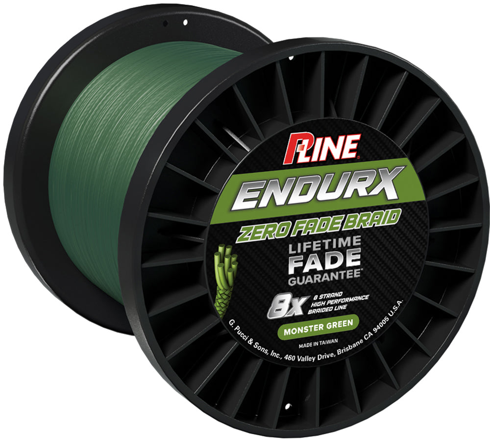 P-Line EndurX Braid Bulk Spools - Monster Green - TACKLE WAREHOUSE AMERICA​