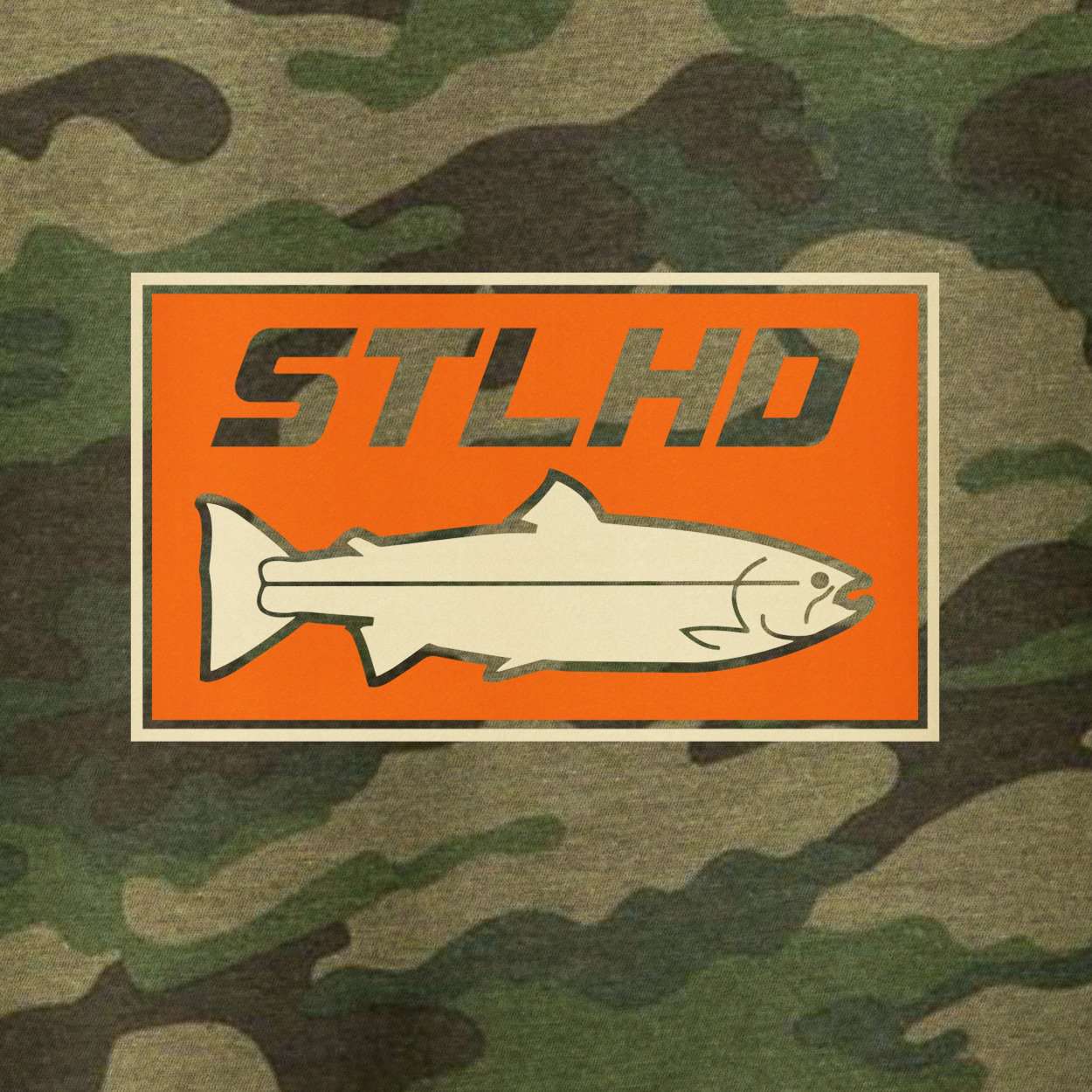 STLHD Men's Woodlands Camo Standard Hoodie - TACKLE WAREHOUSE AMERICA​