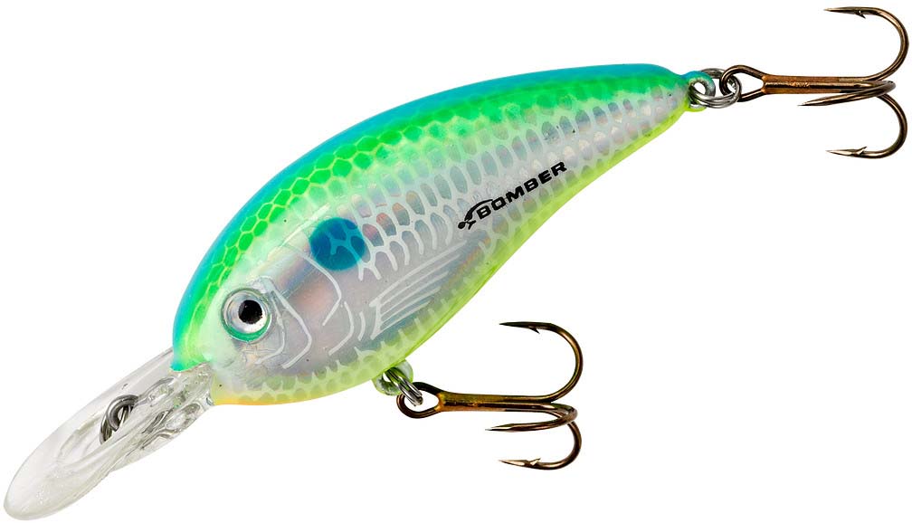 Bomber Fat Free Shad Guppy 2 3/8 inch Shallow-Medium Diving Crankbait - TACKLE WAREHOUSE AMERICA​