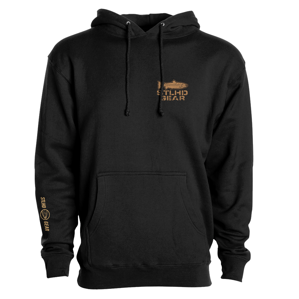 STLHD Men’s Work Hard Fish Hard Premium Hoodie - TACKLE WAREHOUSE AMERICA​