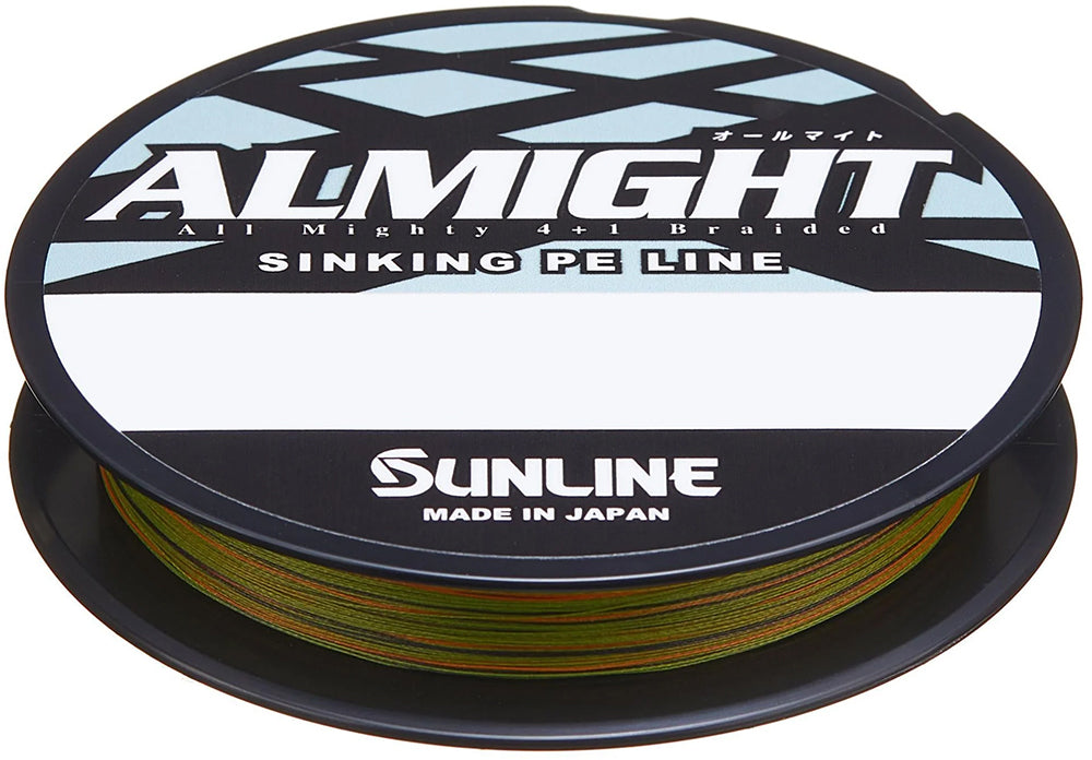 Sunline Almight HSG Olive Camo Braided Line Standard Spools - 165 Yards - TACKLE WAREHOUSE AMERICA​