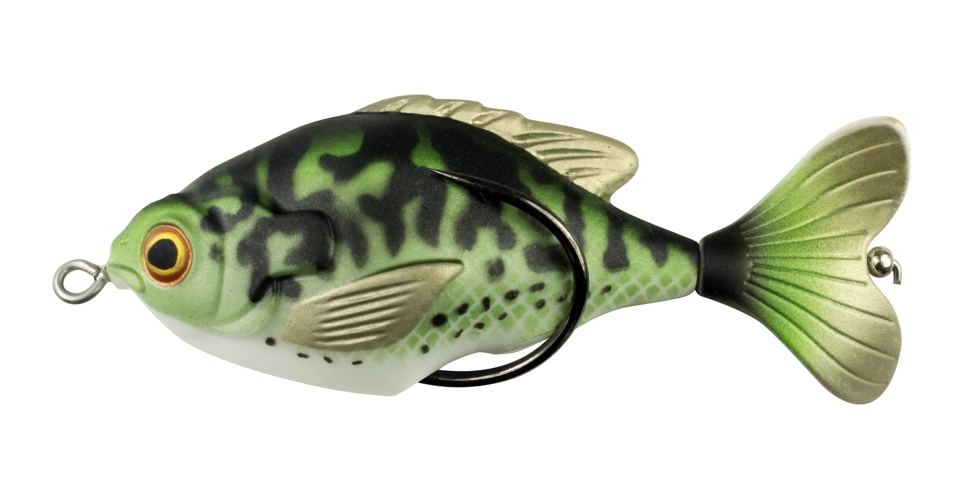 Lunkerhunt Propfish Sunfish 3 1/4 inch Hollow Topwater Prop Lure - TACKLE WAREHOUSE AMERICA​