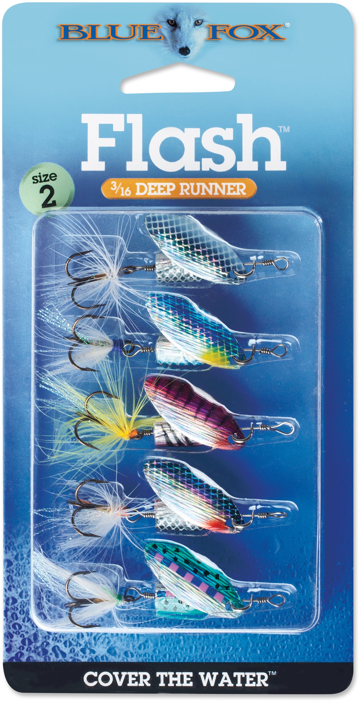 Blue Fox 5-Piece Flash Spinner Kit - TACKLE WAREHOUSE AMERICA​