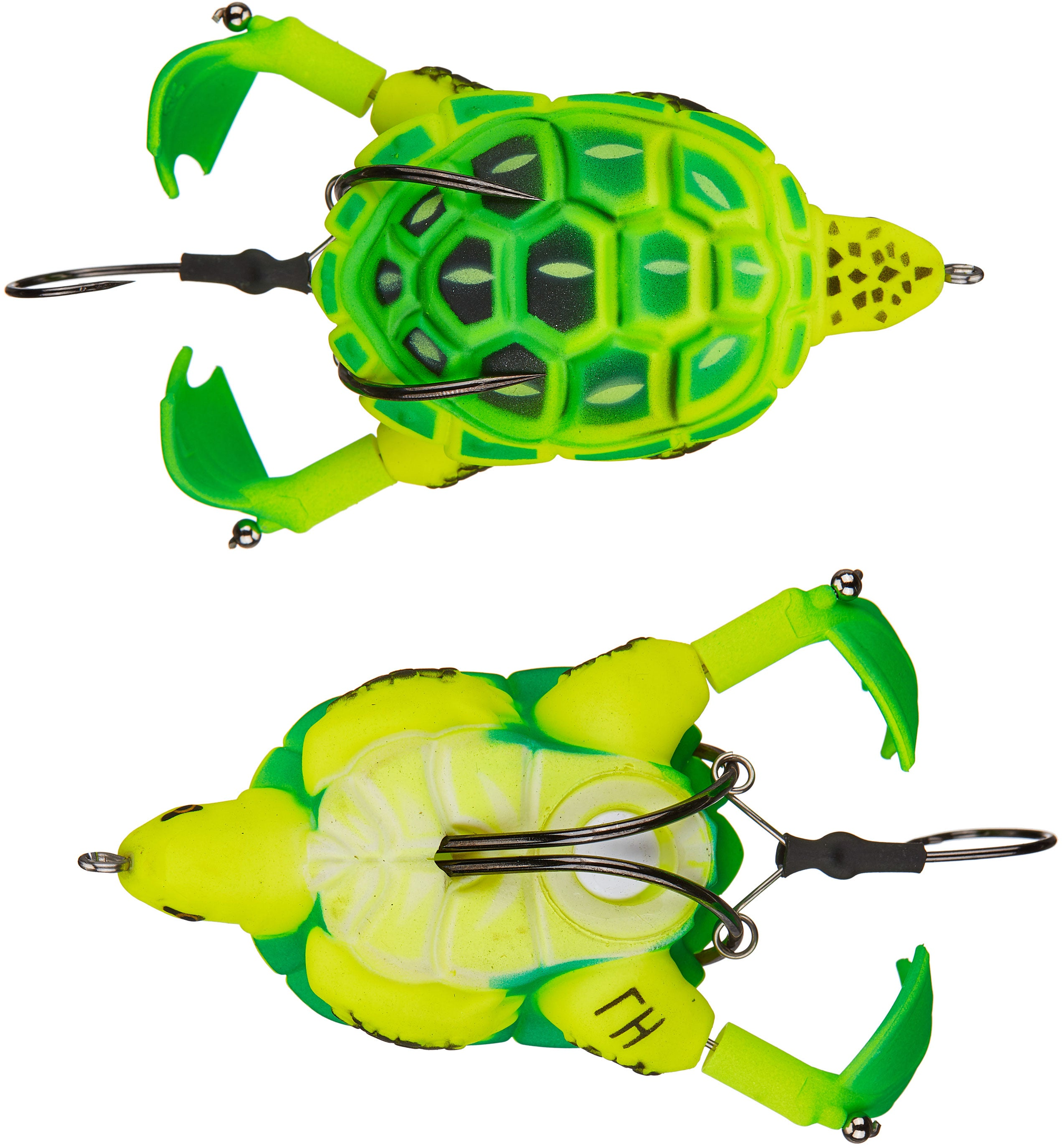 Lunkerhunt Prop Turtle 3 1/2 inch Hollow Topwater Prop Lure - TACKLE WAREHOUSE AMERICA​