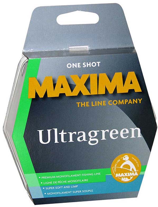 Maxima Ultragreen Copolymer Monofilament One Shot Spool - TACKLE WAREHOUSE AMERICA​
