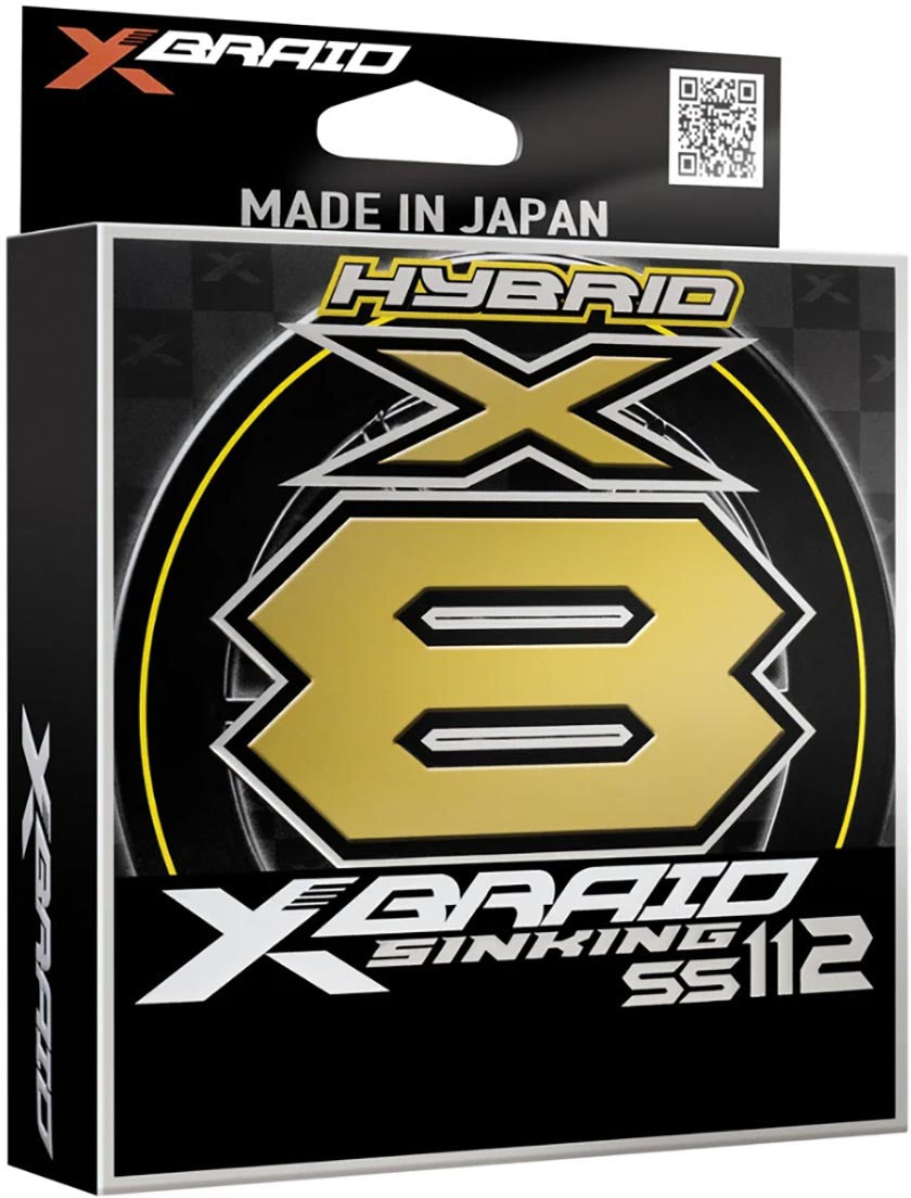 X-Braid X8 Sinking High-Vis Yellow Braid - 165 Yard Spool - TACKLE WAREHOUSE AMERICA​