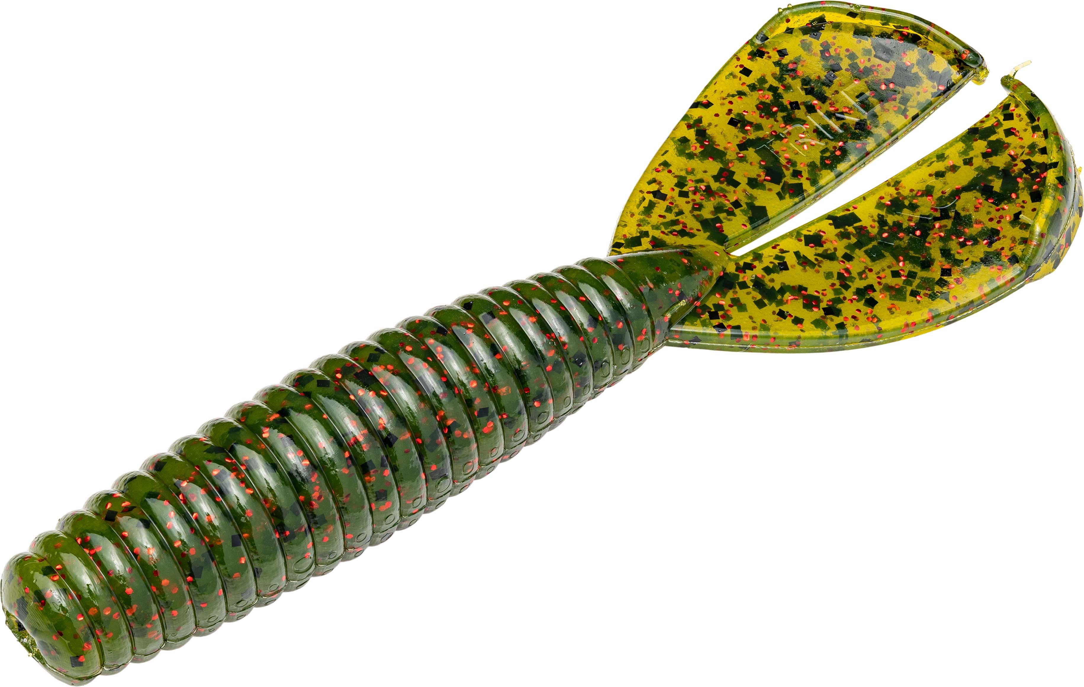 Strike King Rage Magnum Menace Grub 4 inch Soft Plastic Grub - TACKLE WAREHOUSE AMERICA​