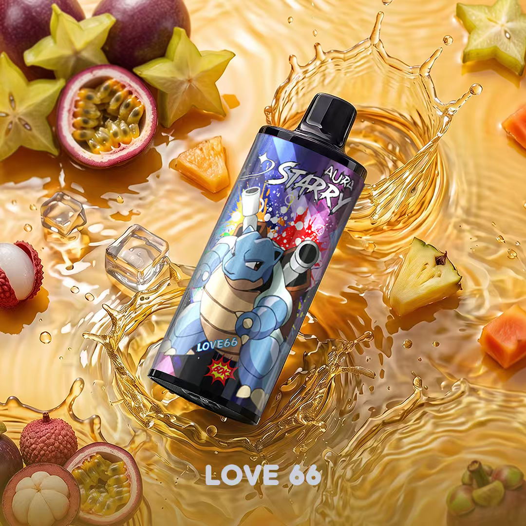 STARRY Crystal 60K Puffs Vape Desechable – 20ml, Mesh Coil, Airflow Ajustable, 600mAh