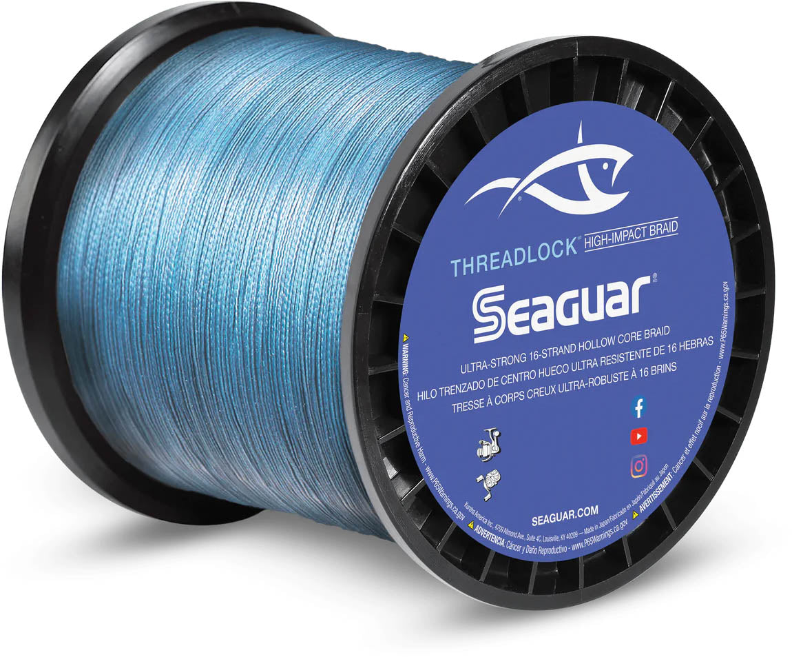 Seaguar Threadlock Braided Fishing Line Blue 600 Yards - TACKLE WAREHOUSE AMERICA​