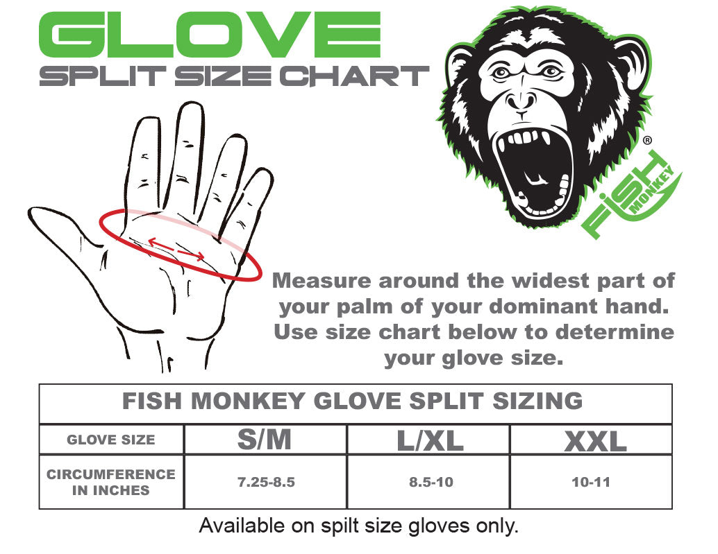Fish Monkey Fillet Gripper Gloves - TACKLE WAREHOUSE AMERICA​
