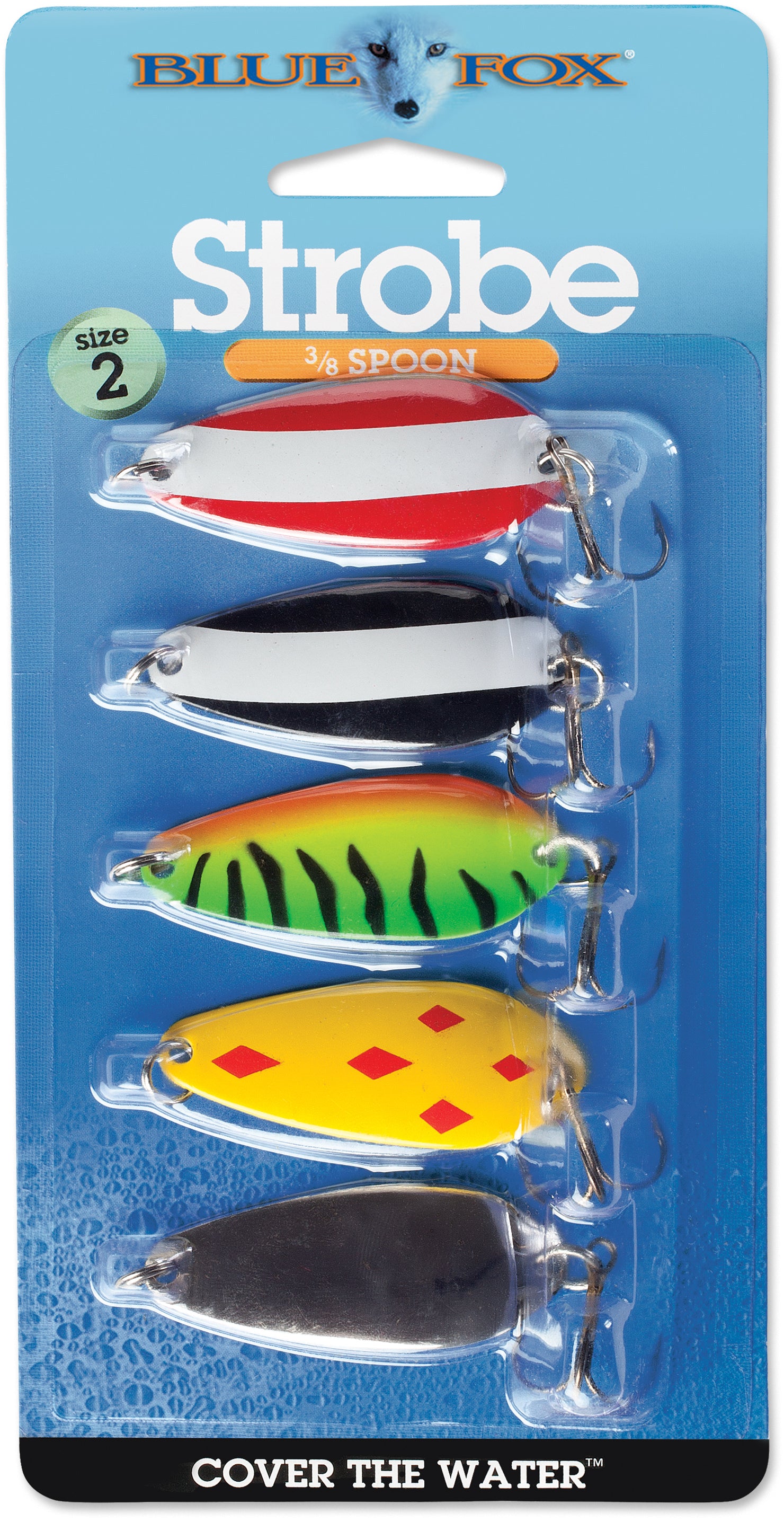 Blue Fox Classic Strobe Tear Drop Spoon Kit - TACKLE WAREHOUSE AMERICA​