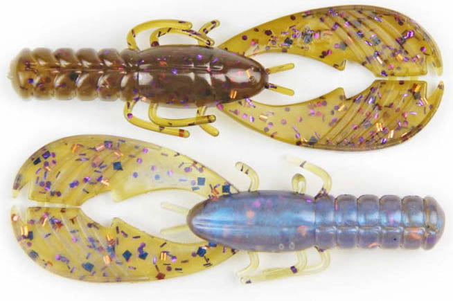 Xzone Muscle Back Craw Soft Plastic Craw 8 pack - TACKLE WAREHOUSE AMERICA​