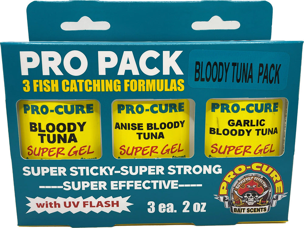 Pro-Cure Pro Pack - Three Fish Catching Formulas - TACKLE WAREHOUSE AMERICA​