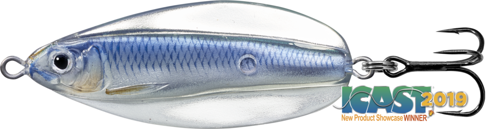 LIVETARGET Erratic Shiner Flutter Spoon - TACKLE WAREHOUSE AMERICA​
