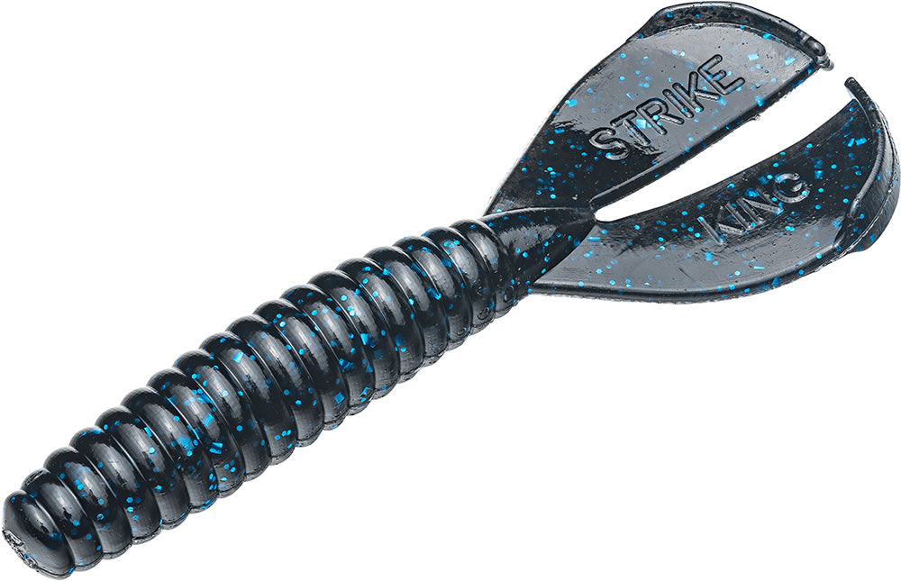 Strike King Twin Tail Rage Menace 3.5 inch Soft Plastic Grub 8 pack - TACKLE WAREHOUSE AMERICA​