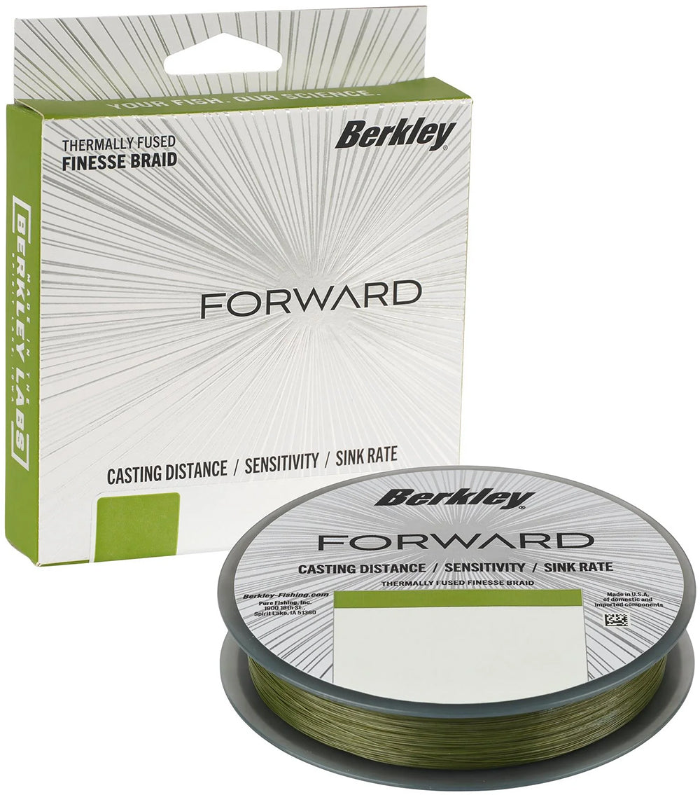 Berkley Forward Finesse Low-Vis Green Braid - 150 Yard Spool - TACKLE WAREHOUSE AMERICA​